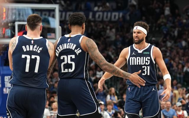 球速体育平台-22分+6记三分！汤神首秀就爆发：独行侠三叉戟逞威