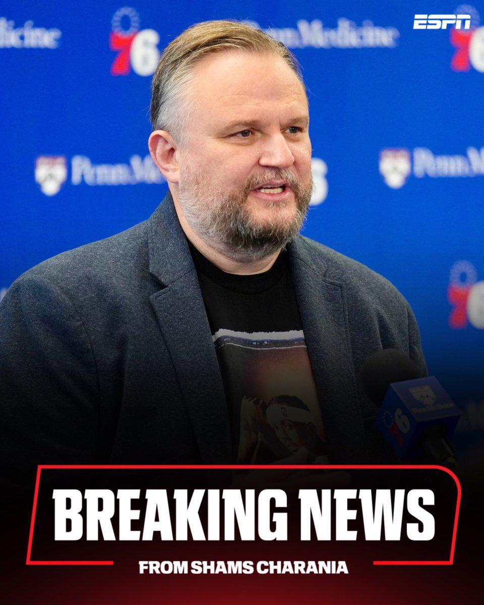 球速体育官网-曾发涉港不当言论！NBA名记Shams：76人队解雇总经理莫雷